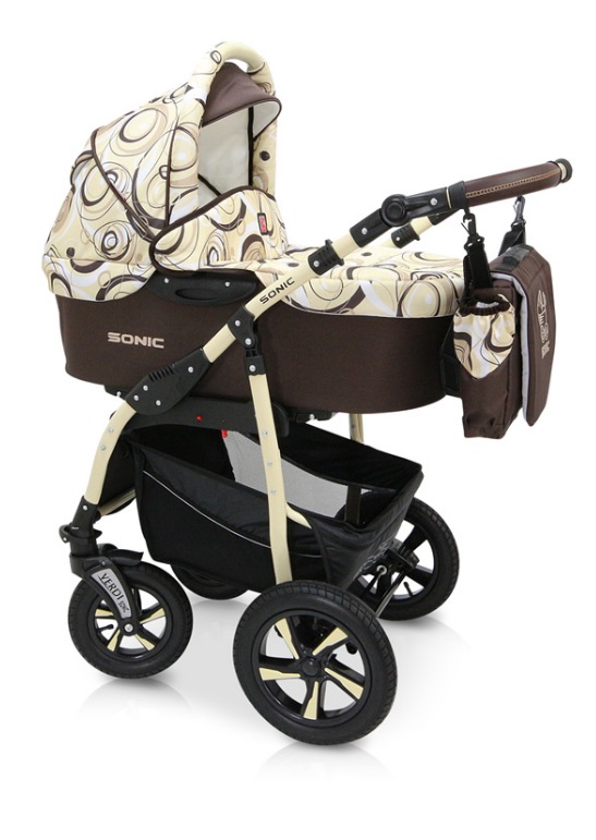 Детская коляска 3в1 Verdi Sonic (Верди Соник) / Коричневая 36 купить в ...