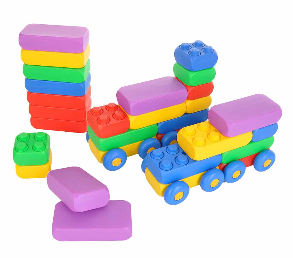 Крупноблочный конструктор big block 126 деталей. Крупноблочный конструктор для детей. Большие блоки конструктор для детей. Конструктор edu-toys. Конструктор edu-farm big block набор а (48 элементов).