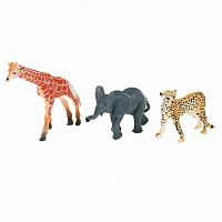 Играем Вместе Игровой набор пластизоль "Животные Африки"