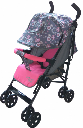 Коляска трость прогулочная Urban Baby FL803B / цвет розовый