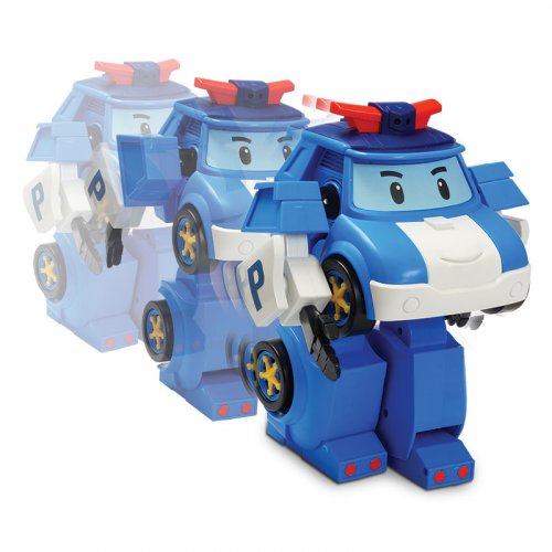 игрушка Робот-трансформер Поли на радиоуправлении, 31 см