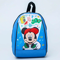 Disney Рюкзак детский Микки Маус и его друзья / цвет голубой					
