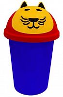 Детская мусорная корзина круглая Тигра лего