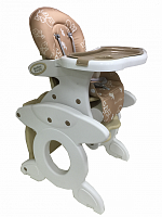 Детский стульчик трансформер для кормления / HC-623 /  бежевый