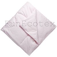 Fun Ecotex Одеяло детское "Дуэт"/размер 120х125 см. /цвет розовый