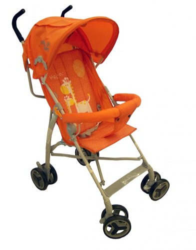 Коляска-трость прогулочная Urban Baby FL801-C-3 / оранжевый