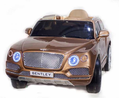 Toyland Электромобиль Bentley Bentayga / цвет бронза