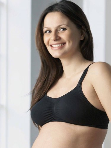 Medela Бюстгальтер для беременных и кормящих мам Cindy, размер М, цвет / черный