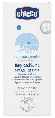 Мягкое моющее средство для волос и тела Chicco Baby Moments, 200 мл.