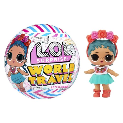 L.O.L. Игрушка Surprise Куколка Travel Tots Asst in PDQ