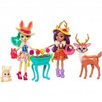 Игровой набор из двух кукол со зверюшками Enchantimals					