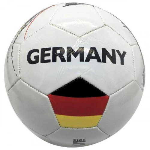 265735   Мяч футбольный Германия, ПВХ 1 слой, камера / расцветка в ассортименте