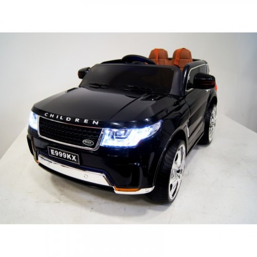 Rivertoys Детский электромобиль Rand Rover Sport /черный глянец 