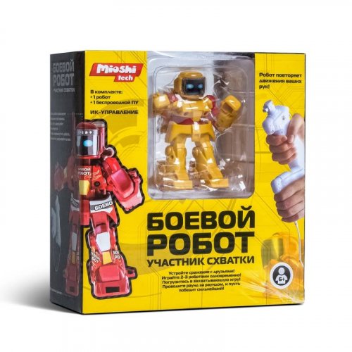 Mioshi Робот на ИК-управлении "Боевой робот: участник" / цвет желтый