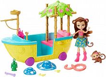 игрушка Enchantimals® Набор игровой Джунгли-лодка