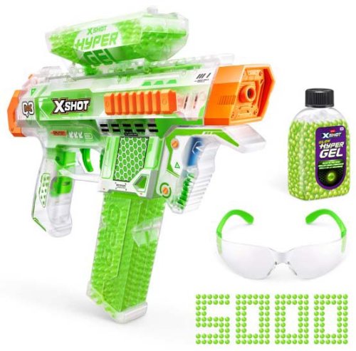 Zuru Игровой детский набор X-Shot Hyper Gel Glow In The Dark Nightmare