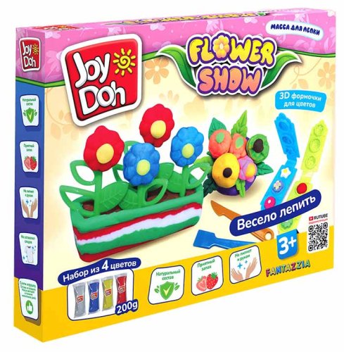 Joy-Doh Набор для лепки Цветочная оранжерея