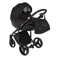 Adamex Детская коляска 2 в 1 Chantal / С213 / цвет черный					