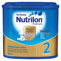 НУТРИЛОН   Premium 2 Молочная Смесь с рождения с Пребиотиками и Нуклеотидами 400г