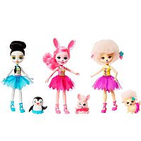 игрушка Enchantimals Набор из трех кукол "Волшебные балерины"