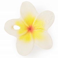 Oli&Carol Прорезыватель для зубов Hawaii the Flower / цвет бело-желтый					