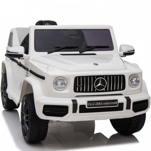 RiverToys детский электромобиль Mercedes-AMG G63 (O777OO)  белый