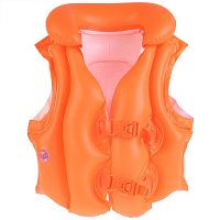 Intex Жилет надувной для плавания DeLux 18603 / цвет оранжевый					
