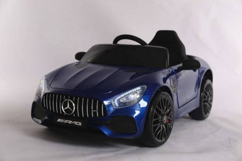 RiverToys Детский электромобиль Mercedes-Benz GT О008ОО / цвет  синий глянец