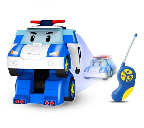 игрушка Робот-трансформер Поли на радиоуправлении