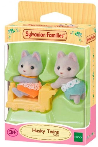 Sylvanian Families  Набор Хаски-близняшки