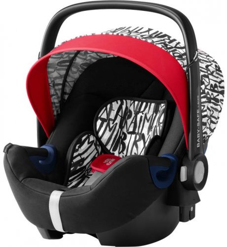 Britax Roemer Детское автокресло Baby-Safe2 i-size / группа 0/I / цвет красный с буквами /  Letter Design Highline