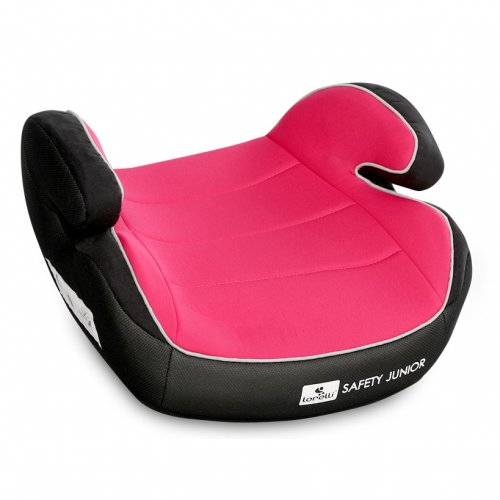 Lorelli Автокресло-бустер Safety Junior Fix An, 15-36 кг / цвет Розовый / Pink 2023