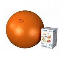 Фитбол Стандарт o750 мм оранжевый (мяч медицинский для реабилитации)