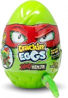 Crackin'Eggs Игрушка-сюрприз Динозавр в яйце, 22 см, серия Ниндзя					
