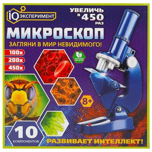 Играем вместе Игровой набор «Микроскоп» из серии «IQ эксперименты»