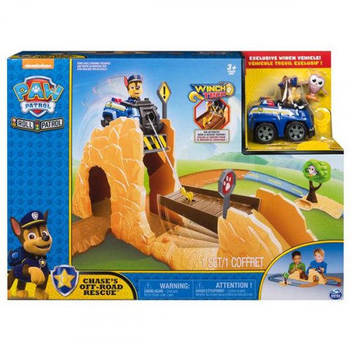 игрушка Paw Patrol Игровой набор "Чейз и каменистая дорога"