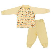 Пижама детская трикотаж-футер / рост 104 см / расцветка в ассортименте					