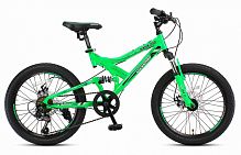 MaxxPro Велосипед Sensor 20 PRO / цвет зелёно-чёрный					