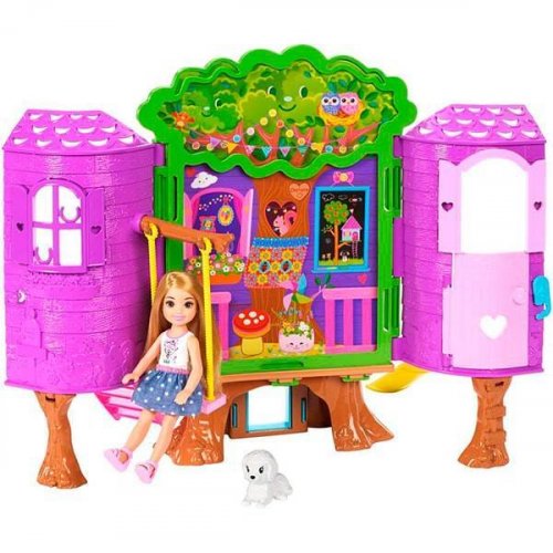 Mattel Barbie Игровой набор Домик на дереве Челси