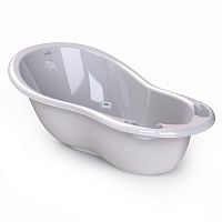 Kidwick Ванночка для купания Шатл с термометром /цвет серый					