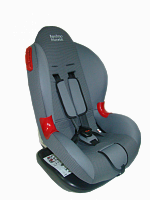 Детское автомобильное кресло BS-02 серый
