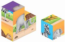 Zabiaka IQ кубики «Весёлые зоопарк»					
