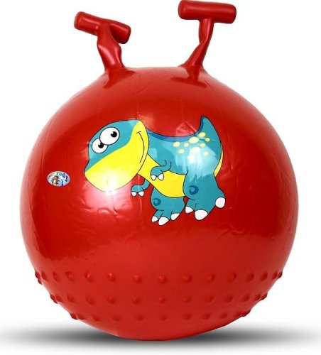 Юг-Тойз Мяч надувной детский / цвет красный