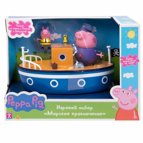 игрушка Peppa Pig Игровой набор "Морское приключение"