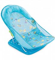 Лежак для купания Summer Infant Deluxe Baby Bather, голубой для купания младенца