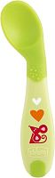 Chicco Ложка Babys First Spoon, 8+ месяцев / цвет зеленый					