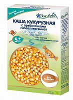 Fleur Alpine Каша безмолочная детская Кукурузная с пребиотиками, гипоаллергенная, с 5 месяцев, 175 г					