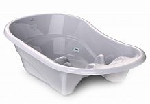 Kidwick Ванночка для купания "Лайнер" с термометром / цвет серый					