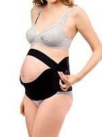 Пояс для беременных женщин размер 92, 96, NdA3648 / цвет черный					