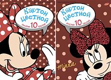 Play Doh Картон цветной Minnie Mouse, 10 листов					